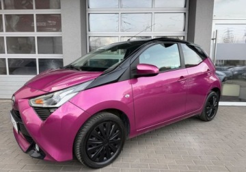 Toyota Aygo II Hatchback 3d Facelifting 1.0 VVT-i 72KM 2019 Toyota Aygo salon Polska ,Kamera cofania Benzyna 72KM, zdjęcie 23