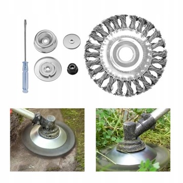 Триммерная головка для стрижки проволочной щетки