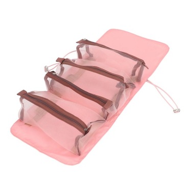 Косметичка 4 в 1 Складная съемная косметичка Съемные отделения L9