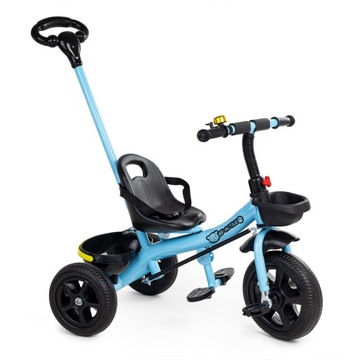 ROWEREK TRÓJKOŁOWY DZIECIĘCY JEŹDZIK Z PCHACZEM PASEM BEZPIECZEŃSTWA