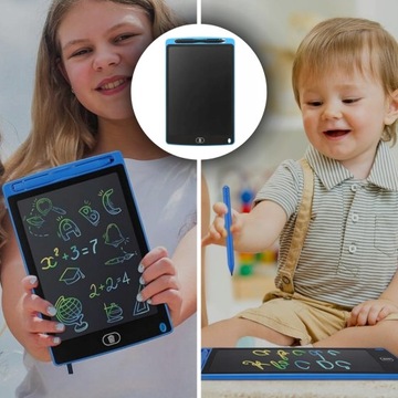 ГРАФИЧЕСКИЙ ПЛАНШЕТ ДЛЯ РИСОВАНИЯ С РУКОВОДСТВОМ, ЖК-ДОСКА, 8,5 ДЮЙМОВ, СИНИЙ