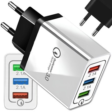 БЫСТРОЕ СЕТЕВОЕ ЗАРЯДНОЕ УСТРОЙСТВО USB QUICK CHARGE 3.0