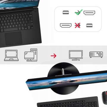 Адаптер UNITEK, конвертер mini DisplayPort в HDMI