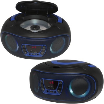 DENVER PRZNOŚNY ODTWARZACZ CD BLUETOOTH USB RADIO