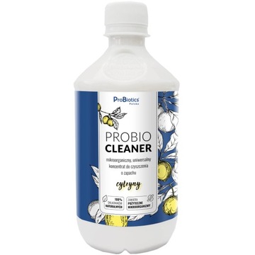 PROBIO CLEANER 500ML ZAPACH CYTRYNOWY PROBIOTICS MIKROORGANICZNY KONCENTRAT