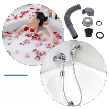 ПРОСТАЯ ДИЗАЙН СЛИВНАЯ ТРУБА ГИБКИЙ ШЛАНГ ДЛЯ ВАННОЙ КОМНАТЫ