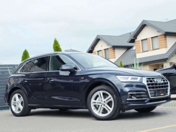 Audi Q5 II SUV 2.0 TDI 150KM 2018 Audi Q5 ___2x S-Line___2.0TDi 150KM ultra___LED Skora Navi Panorama___ 2.0, zdjęcie 4