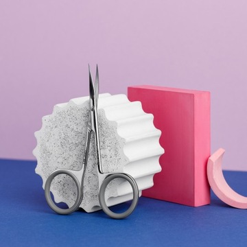 STALEKS UNIQ SQ-30/4 Профессиональные косметические ножницы для кутикулы ногтей