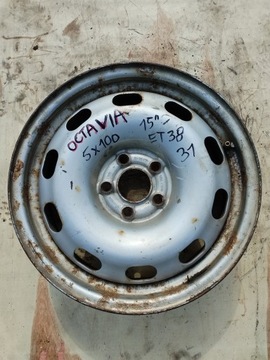 Felga Stalowa 15'' ET38 5x100 Skoda Octav V0515011