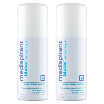 Aflofarm Medispirant Bloker w sprayu 2 x 75 ml