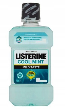 LISTERINE ZERO USUWA 99,9% BAKTERII ŁAGOD SMAK 500