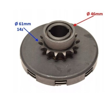 SPRZĘGŁO HONDA GX270 ODŚRODKOWE KOMPLETNE NOWE