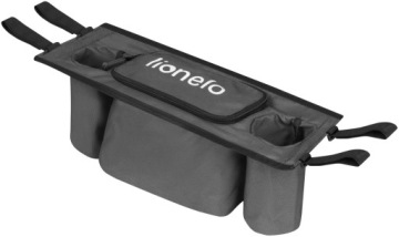 Органайзер для візка 3 кишені легкий монтаж Lionelo Cama Пляшка Holder