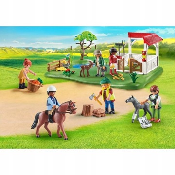 PLAYMOBIL 70978 My Figures: Ranczo Figurki Konie