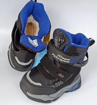 Водонепроницаемые и ветрозащитные зимние ботинки размер 22/14,2 P5-166.