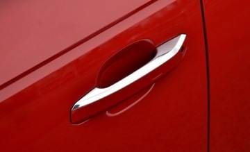 Хромированные накладки на дверные ручки AUDI A4 S4 B9 2015 - 2021 г.