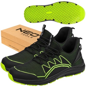 РАБОЧАЯ ОБУВЬ NEO SB SR TOE КРОССОВКИ ЗАЩИТНАЯ ОБУВЬ БЕЗОПАСНЫЙ НОСОК Размер 44