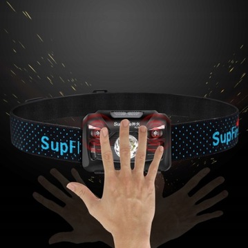 Налобный фонарь Superfire HL06, 500лм, USB