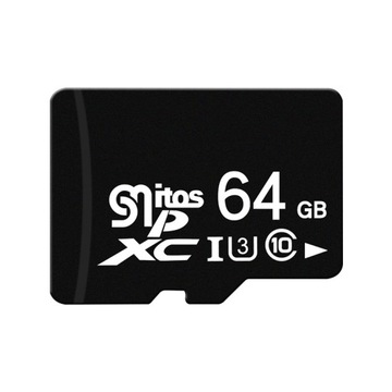 High Endurance microSDXC 64GB V30 z adapterem (rejestratory i monitoring)