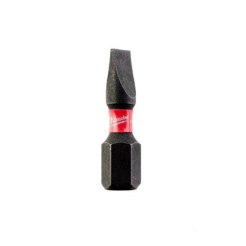 MILWAUKEE KOŃCÓWKA PŁASKA SL0,8 x 5,5 x 25mm /2szt.SHOCKWAVE IMPACT uniwers