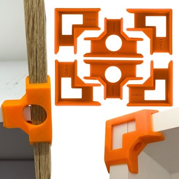 ZESTAW GRUBYCH UCHWYTÓW STOLARSKICH Trzecia Ręka 18mm SZABLON DO KORPUSÓW