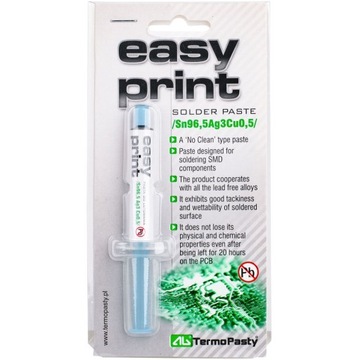 PASTA DO LUTOWANIA EASYPRINT BEZOŁOWIOWA 1,4 ML