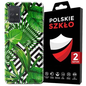PIĘKNE ETUI DO SAMSUNG A71 WZORY + SZKŁO