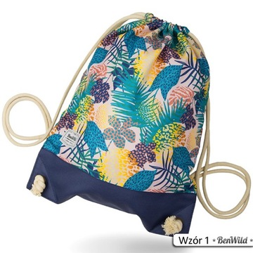 BENWILD- WORKO PLECAK WOREK PRINT 7 KOLORÓW DO WYBORU