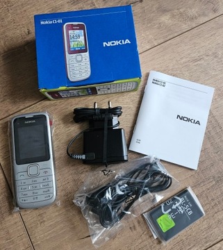 Nokia C1-01 WARM GRAY NOWE ! OKAZJA ! UNIKAT !
