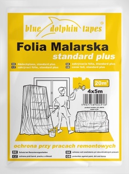 Blue dolphin Folia malarska Standard Plus 4 x 5 m