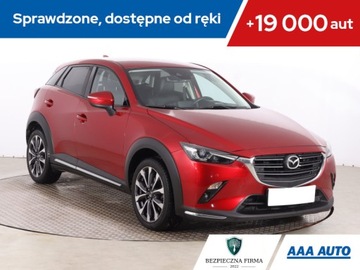 Mazda CX-3 Crossover Facelifting 2.0 Skyactiv-G 121KM 2019 Mazda CX-3 2.0 Skyactiv-G, Salon Polska
