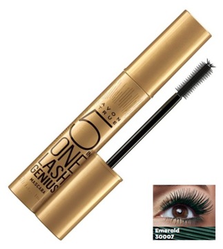 avon TUSZ do RZĘS 5 w 1 Genius ZIELEŃ EMERALD