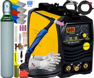 SPAWARKA INWERTOROWA TIG HF 200A 230V MAGNUM AC/DC