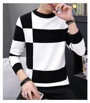 Winter Men's Knitted Sweater Autumn Winter Casual