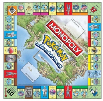 НАСТОЛЬНАЯ ИГРА MONOPOLY POKEMON EDITION ВЕСЕЛЫЙ ХИТ