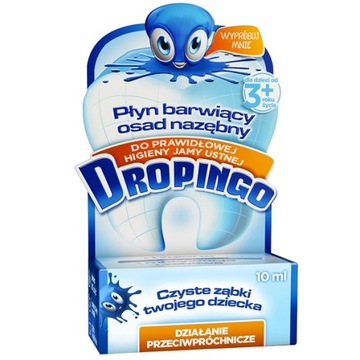 DROPINGO płyn barwiący osad nazębny - 10 ml