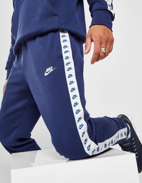 Nike dres męski komplet BLUZA + SPODNIE BAWEŁNA CIEPŁY sportowy