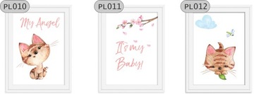 МЕДВЕДЬ КОТЕНОК ШАРОВОЙ ПОСТЕР 21х30 ДЛЯ РАМКИ А4