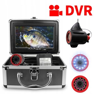 KAMERA WĘDKARSKA ERCHANG DV3524E-DVR NAGRYWANIE 7 CALI, WALIZKA
