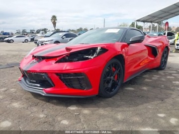 Chevrolet Corvette C7 2020 Chevrolet Corvette 2020r., STINGRAY 2LT, od ubezpieczalni 6.2 Benzyna 495KM, zdjęcie 2