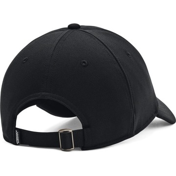 UNDER ARMOUR UA Blitzing Adjustable czarna czapka z daszkiem