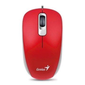 Mysz przewodowa Genius Mysz DX-110 USB czerwona