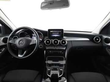 Mercedes Klasa C W205 Kombi 200 184KM 2017 Mercedes C 200 automat full LED półskóra grzane, zdjęcie 14