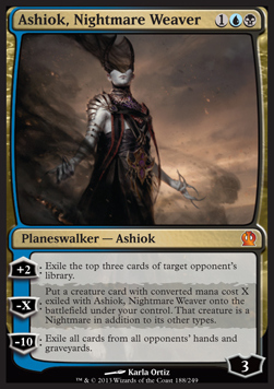 Ashiok, Nightmare Weaver - planeswalker @@@@