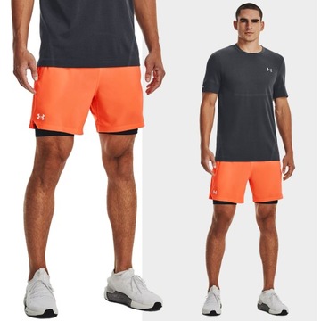 KRÓTKIE SPODENKI MĘSKIE UNDER ARMOUR SZORTY SPORTOWE TRENINGOWE 1373764