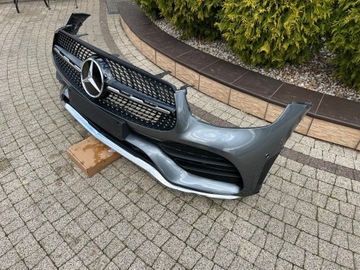Mercedes GLC w253 лифт переднего бампера AMG Хромированная решетка