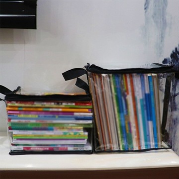 Прозрачная водонепроницаемая сумка для хранения комиксов