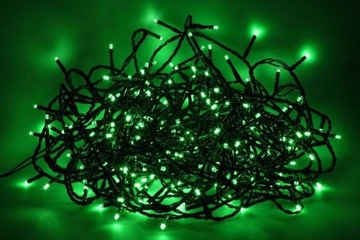 LAMPKI CHOINKOWE LED ZEWNĘTRZNE ZIELONE 300 LED