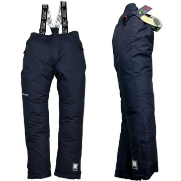 Зимние ЛЫЖНЫЕ штаны, УТЕПЛЕННЫЕ, подтяжки 134