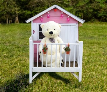 БОЛЬШОЙ МЕДВЕДЬ ТЕДДИ 140 см ПЛЮШЕВЫЙ МАСКОТ ТЕДБИ